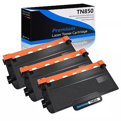 3PK TN850 Toner Cartridge For Brother HL-L5000D HL-L5100DN HL-L5200DW L6300DW • $41.85