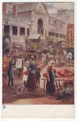 London Covent Garden Market Posted 1905 Henrie Pitcher Tuck Art Postcard • £2.85