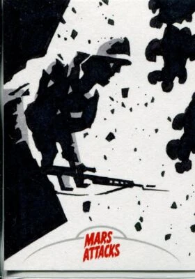 £29.99 • Buy Mars Attacks Invasion Sketch Card By Robert Teranishi