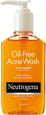 NEUTROGENA Oil-free Acne Wash Facial Cleanser (175 Ml) • $37.40