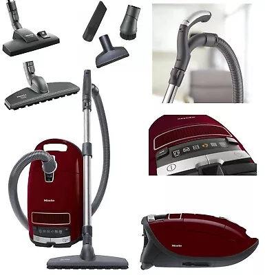 ✅Miele Complete C3 Canister Vacuum Cleaner Limited Edition Quiet Red US 120V ✅✅✅ • $589.95