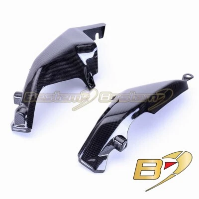 $149.85 • Buy Ducati Monster 696 796 1100 100% Carbon Fiber Radiator Side Cover Panel Fairings