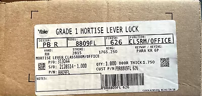 Yale Mortise Lever Lock 8809FL • $149.95