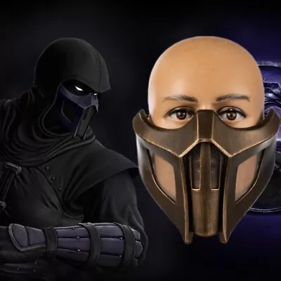 Xcoser 1:1 Mortal Kombat 11 NOOB SAIBOT Cosplay Mask Props Replica For Halloween • $33.24