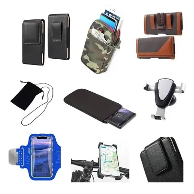 Accessories For LG Revolution VS910: Sock Bag Case Sleeve Belt Clip Holster ... • $20.45