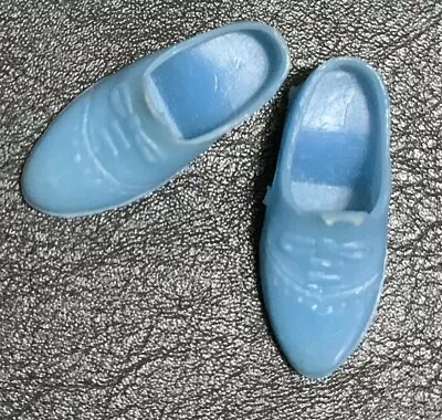 VINTAGE 1960s CLONE PEDIGREE SINDY DOLL BLUE SHOES • $16.50