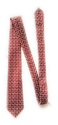 Vintage Chipp New York New Haven Red Cotton Tie  • $18.88
