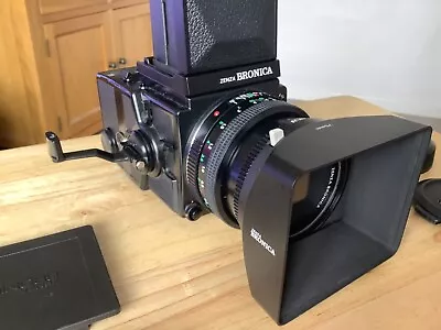 Zenza Bronica ETRSI 6.4.5 Format Camera X2 Lenses 75mm - 150mm • £485