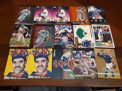 Lot Of 180 Mike Piazza Cards Rookies Inserts Very Nice Lot • $22.99