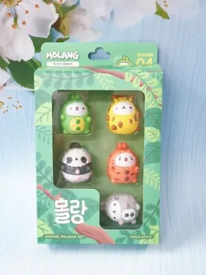 Molang Animal Pajamas Figure 5ea Set • $14