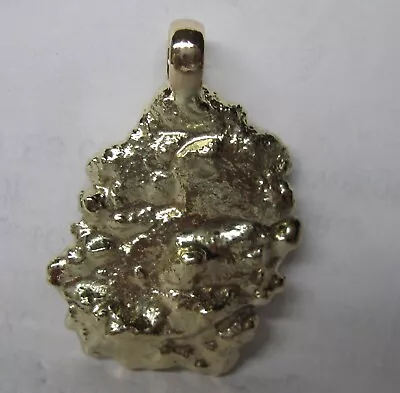 $999.95 • Buy **********large Mens 14k Solid Gold Nugget Pendant 18.3 Grams******** Compare!