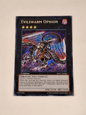 Evilswarm Ophion - HA07-EN064 Secret Rare Foil Holo Yugioh Yu Gi Oh! • $3.45
