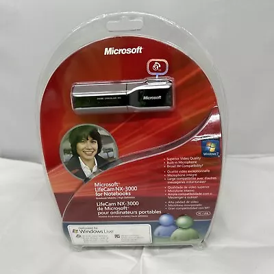 Microsoft LifeCam NX-3000 For Notebooks WTB00001 Windows 7 • $15