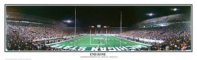 1998 Michigan State Spartans East Lansing MI Unframed Panoramic Poster 5005 • $49.95