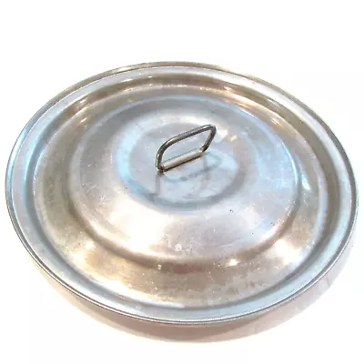 Mirro The Finest Aluminum Replacement Lid 7 3/4  USA Ring Handle • $6