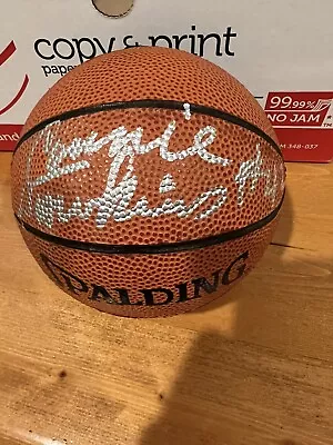 Connie Hawkins Signed Spalding Mini Basketball JSA • $89.99