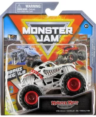 Hot Wheels Monster Truck - Monster Mutt - Dalmatian  -1:64 Scale • £14.99