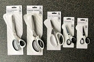 X Cut Scissors Range 4.5  5  6.5  6.75  Craft Pro Scissors • £8.99