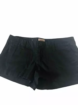 Vintage Mossimo Black Shorts Hot Pants Size 3 Fit 6 Gothic Grunge 90s Y2k Vamp • $7.95