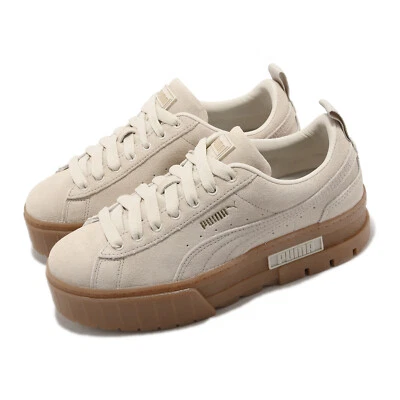 $174.90 • Buy Puma Mayze Wns Oatmeal Brown Gum Women Casual Lifestyle Platform Shoes 380784-06