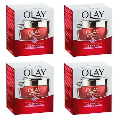 $83.95 • Buy X4  Olay Regenerist Micro Sculpting Anti-aging Night Cream - RRP $196