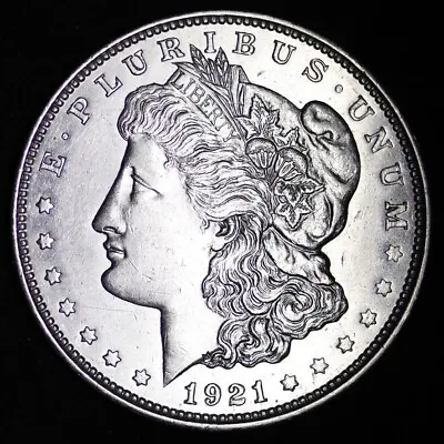 ONLY DENVER MINTED MORGAN!  1921-D Morgan Silver Dollar XF / AU 90% SILVER! D • $59.99