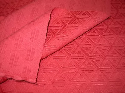 10 Yds Embossed Matelasse Geometric Zelig  Drapery Upholstery Fabric For Less • $150