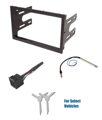 $28.95 • Buy 2 Din Car Stereo Radio Install Dash Kit Combo For 1998-2001 VW Golf Jetta Passat