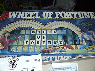 Wheel Of Fortune Game No. 5555 With Conceal With Reveal Board - 1985 Pressman • $12.74