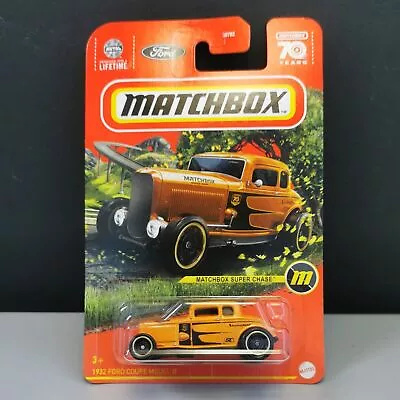 Matchbox 2023 Mainline '32 Ford Coupe Model B MBX Super Chase With Protector • $32.02
