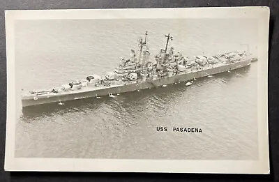 USS Pasadena California RPPC US Navy • $17.90