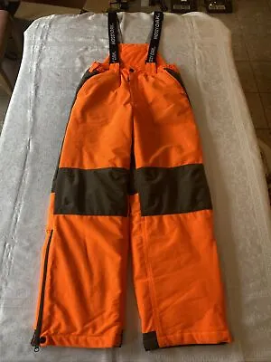 Mossy Oak YOUTH 2XL Hunting Overalls Bright Orange Adjustable Bibs Insulated • $30