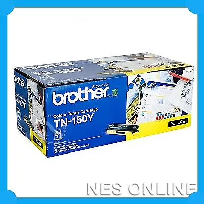 Brother TN150Y YELLOW Toner HL4040CN/HL4050CDN/MFC-9840CDW/9450CDN/9440CN 1.5K • $113.19