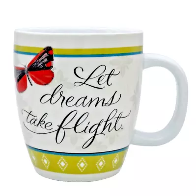 Hallmark NATURES SKETCHBOOK Marjolein Bastin Coffee Mug Butterflies-A39 • $13.99