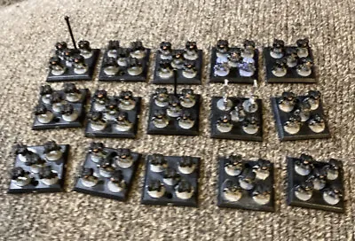 Epic 40K 6mm Imperial Guard Assault Infantry Stands X15 Paint #1018 • $45