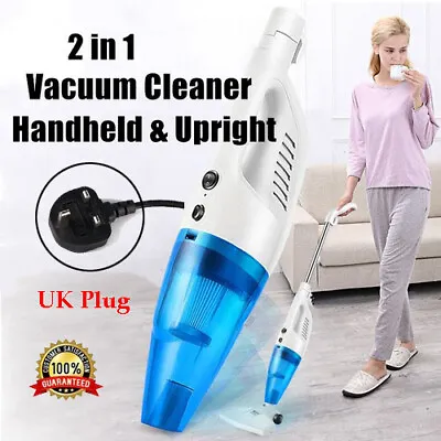 £25.99 • Buy Upright Stick Powerful Vacuum Cleaner Corded Bagless Handheld Hoover 1000W 2in1