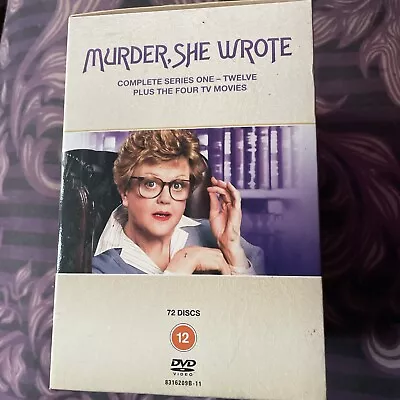 Murder She Wrote - Series 1-12 - Complete (DVD 2018) • £73.99