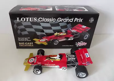 Quartzo 18274 Lotus Type 72c #10 Jochen Rindt 1970 Dutch Gp Winner Mint Boxed. • £79.99