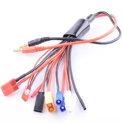 8 In 1 Lipo Battery B6 B6AC Charger Multi Charging Plug Convert Cable For RC Car • $13.99