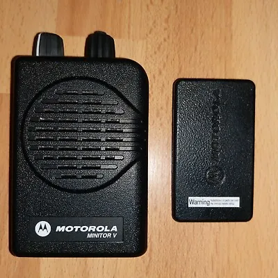 Clean Motorola Minitor V Pager (159~166.9975Mhz) Model: A03KMS9238BC- RLD 1027A • $59