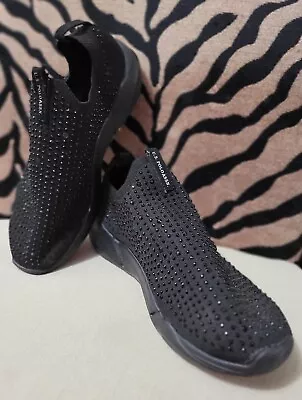 POLO RALPH LAUREN Sneakers Shoes Women Ladies SZ 7 SPARKLY  • $20