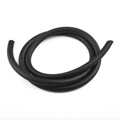 $9.50 • Buy Black 6mm/1/4 Id Full Silicone Oil/fuel/air Vacuum Hose/line/pipe/tube 3.3ft