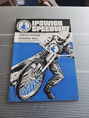 Ipswich Witches V Coventry Bees Challenge Match 2nd Leg 28/3/74 Results Marked I • £1.75