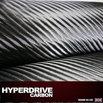 Carbon Fibre Cloth Fabric 280gsm 4/4  3k Twill 1000mm Width Comes On A Roll UK • £137