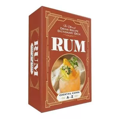 Rum Cocktail Cards A-Z: The Ultimate Drink Recipe Dictionary Deck By Adams Media • £11.63