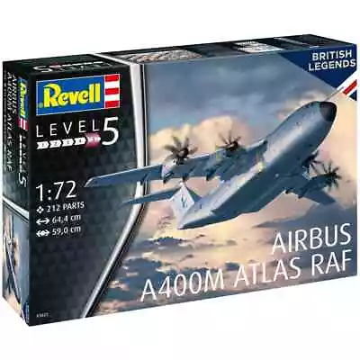 £63.09 • Buy Revell Airbus A400M Atlas RAF Model Kit British Legends 212 Parts Scale 1:72