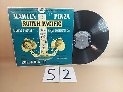 Martin Pinza South Pacific Original Broadway Cast LP Columbia 6 Eye MN OL 4180 • $12