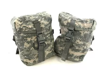 QTY 2 USGI Military MOLLE ACU SUSTAINMENT POUCH US ARMY Rucksack • $6