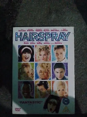 Hairspray DVD (2007) John Travolta Shankman • £2.25