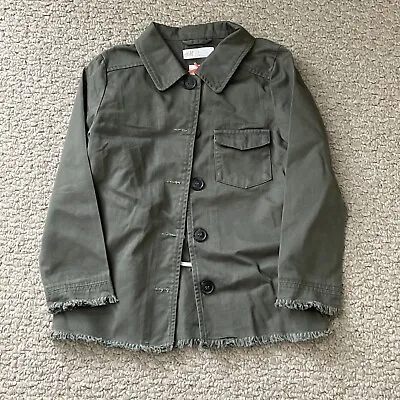 $7.50 • Buy H&M Light Military Girls Jacket Size 5-6
